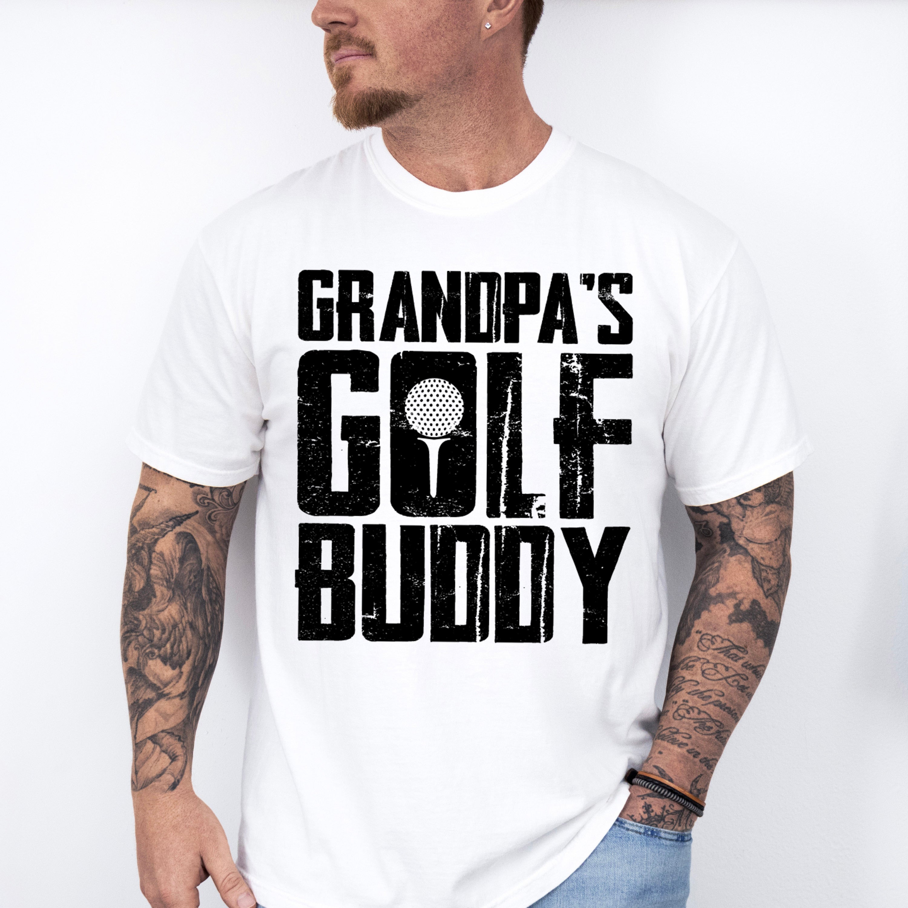 Grandpa's Golf Buddy - Golf Unisex Crewneck T-Shirt Sweatshirt Hoodie