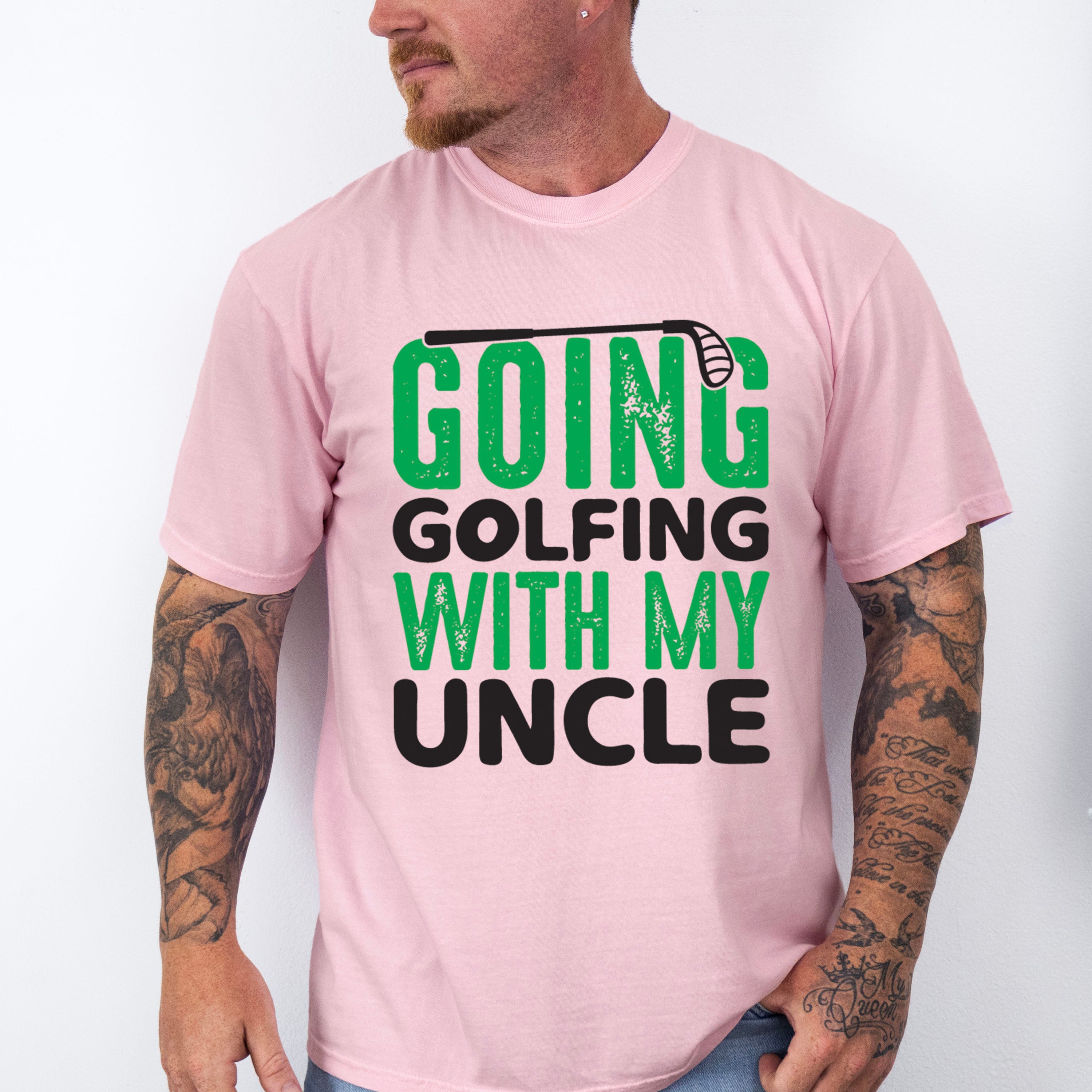 Going Golfing With My Uncle - Golf Unisex Crewneck T-Shirt Sweatshirt Hoodie