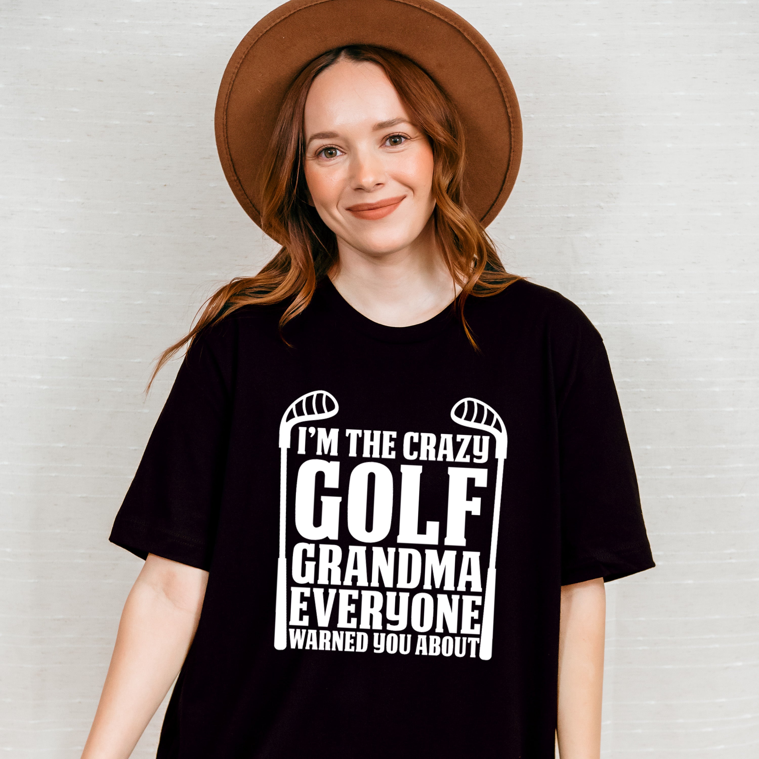 I'm The Crazy Golf Grandma - Golf Unisex Crewneck T-Shirt Sweatshirt Hoodie