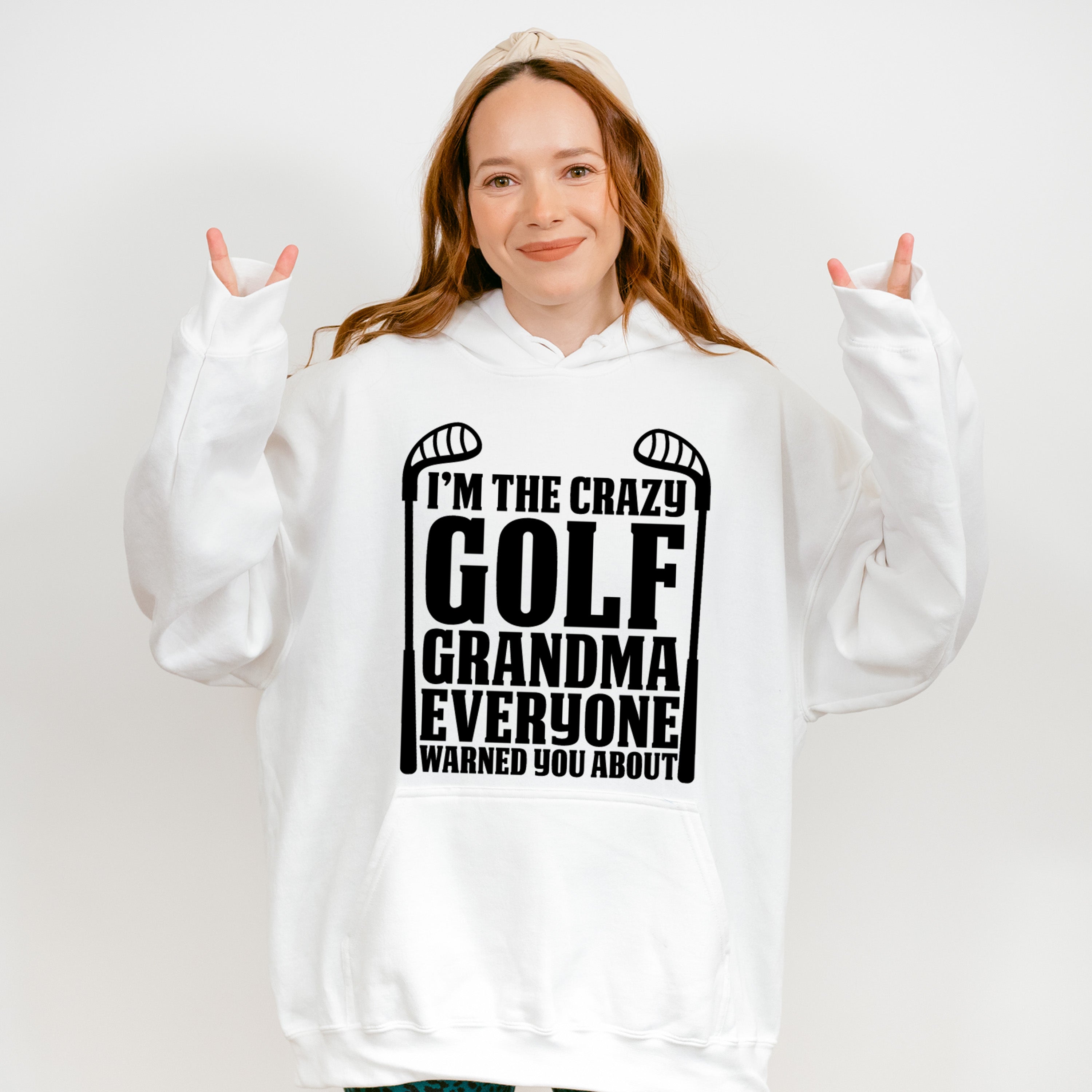 I'm The Crazy Golf Grandma - Golf Unisex Crewneck T-Shirt Sweatshirt Hoodie