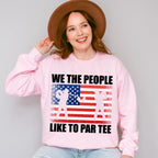 We The People Like To Par Tee - Golf Unisex Crewneck T-Shirt Sweatshirt Hoodie