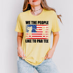 We The People Like To Par Tee - Golf Unisex Crewneck T-Shirt Sweatshirt Hoodie