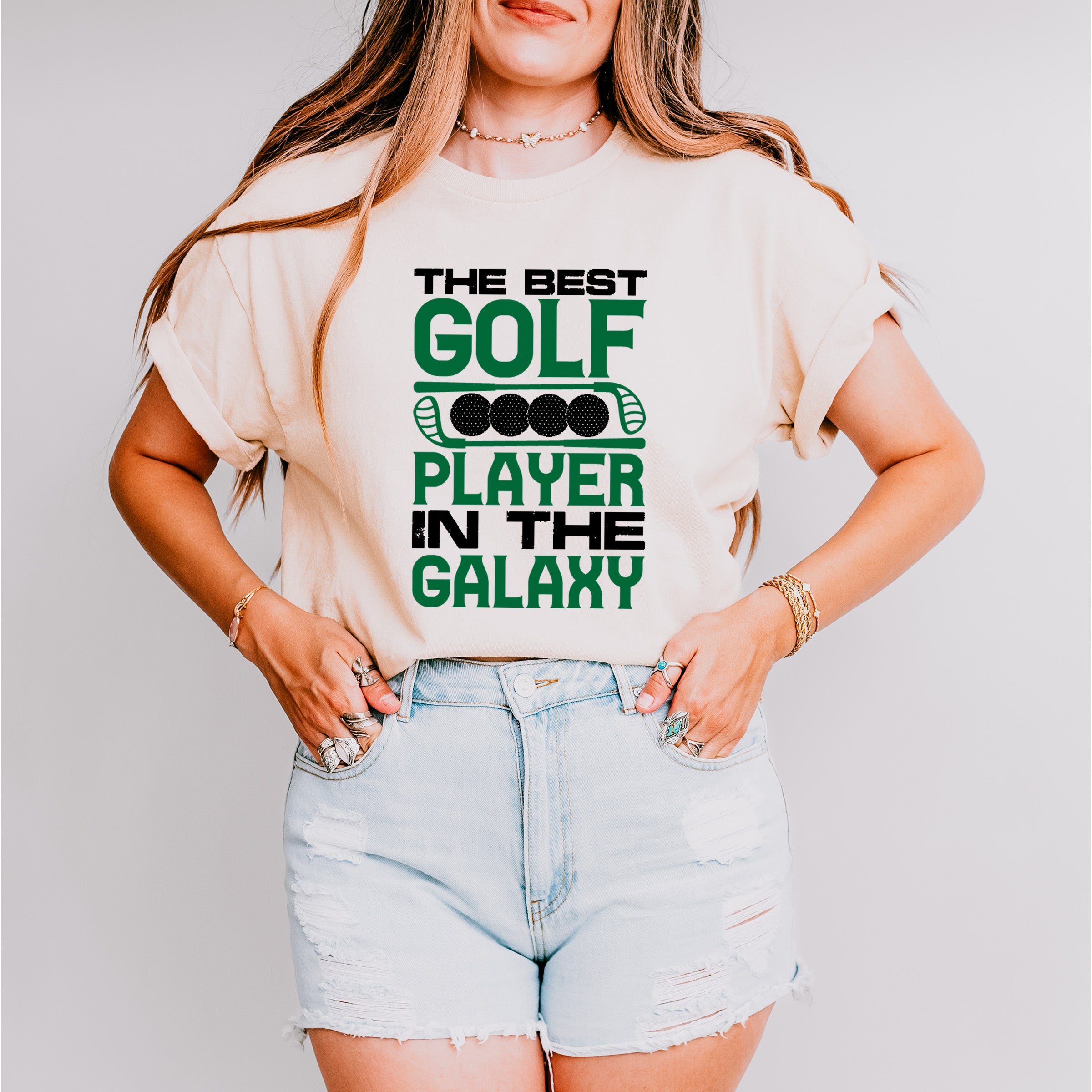 The Best Golf Player - Golf Unisex Crewneck T-Shirt Sweatshirt Hoodie