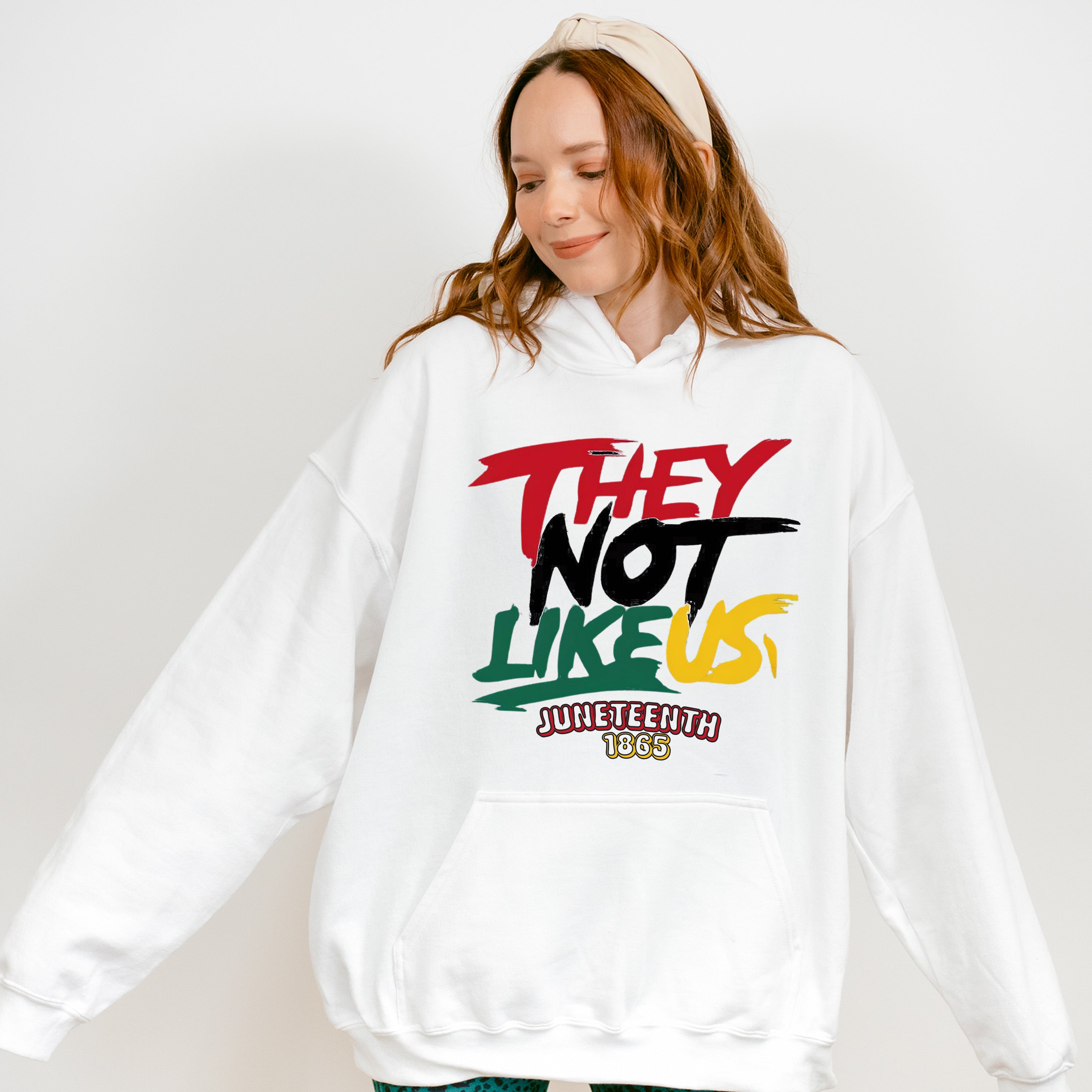 They Not Like Us - Juneteenth Unisex Crewneck T-Shirt Sweatshirt Hoodie
