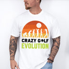 Crazy Golf Evolution - Golf Unisex Crewneck T-Shirt Sweatshirt Hoodie