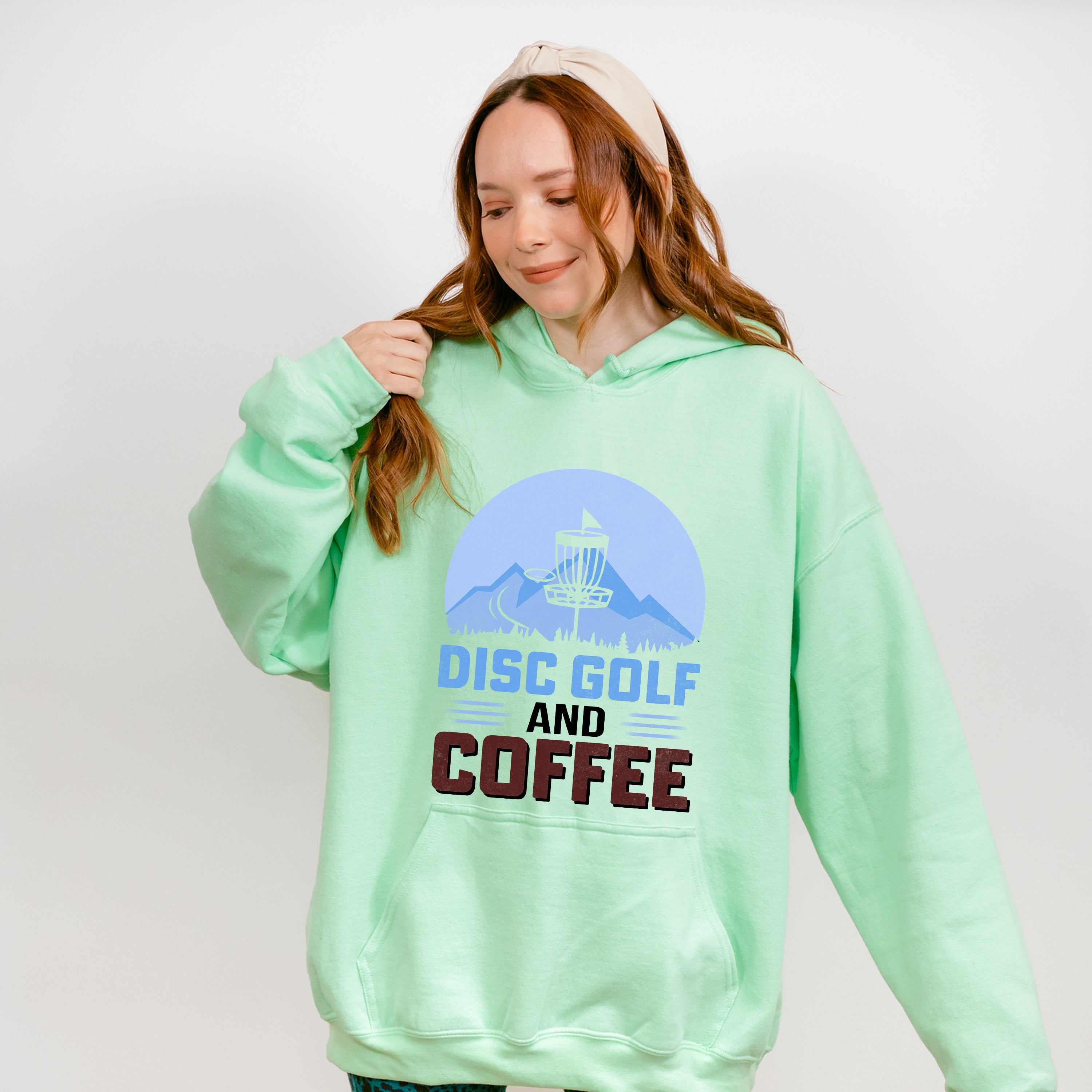Disc Golf And Coffee - Golf Unisex Crewneck T-Shirt Sweatshirt Hoodie