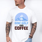 Disc Golf And Coffee - Golf Unisex Crewneck T-Shirt Sweatshirt Hoodie