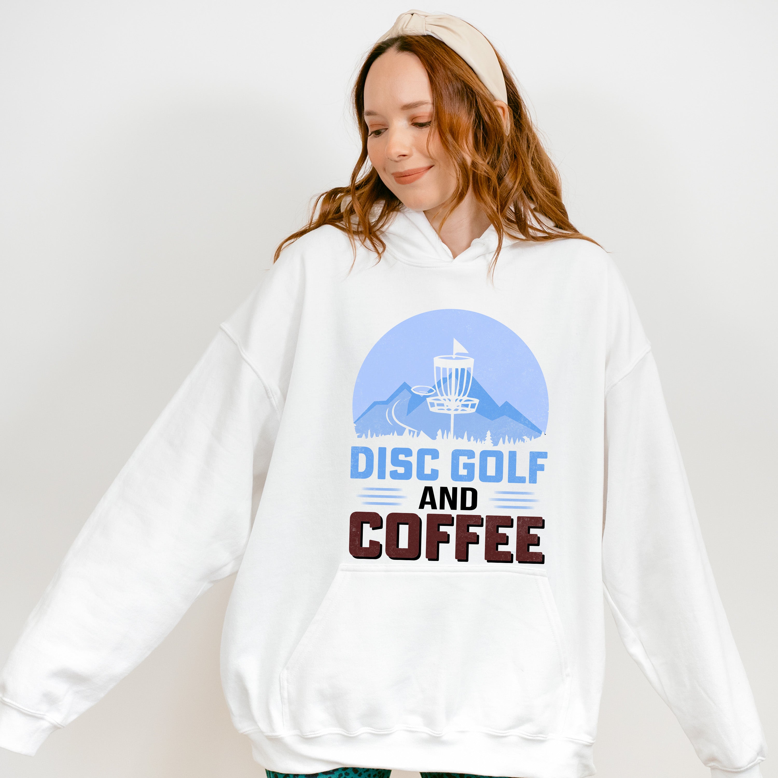 Disc Golf And Coffee - Golf Unisex Crewneck T-Shirt Sweatshirt Hoodie