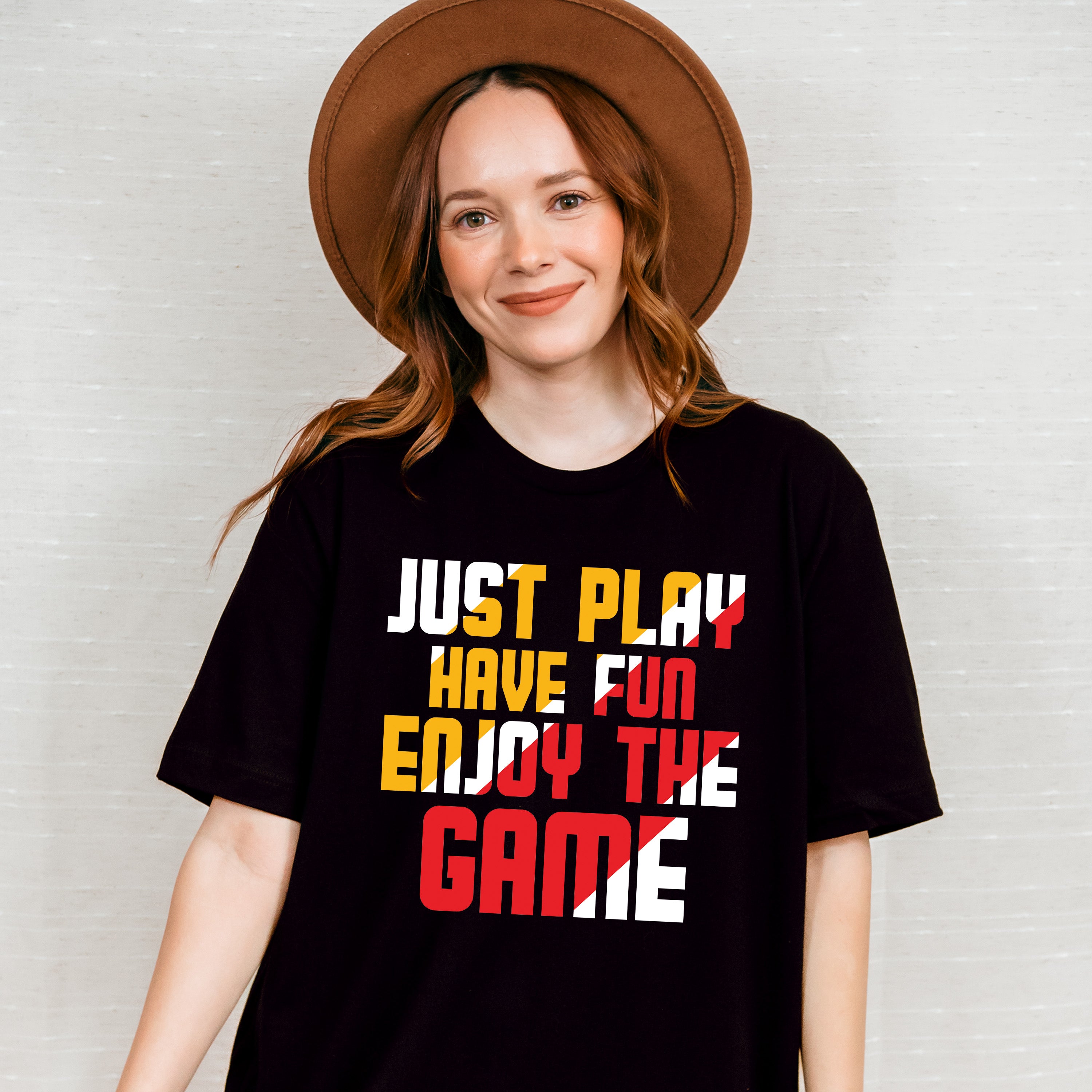 Just Play Have Fun Enjoy The Game - Golf Unisex Crewneck T-Shirt Sweatshirt Hoodie