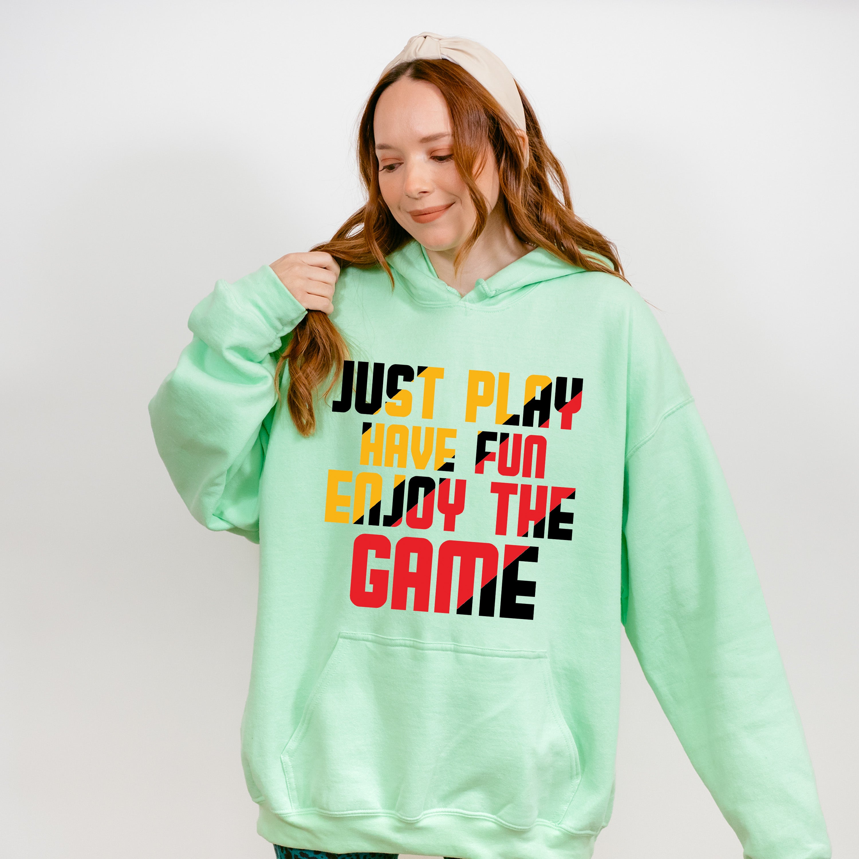 Just Play Have Fun Enjoy The Game - Golf Unisex Crewneck T-Shirt Sweatshirt Hoodie