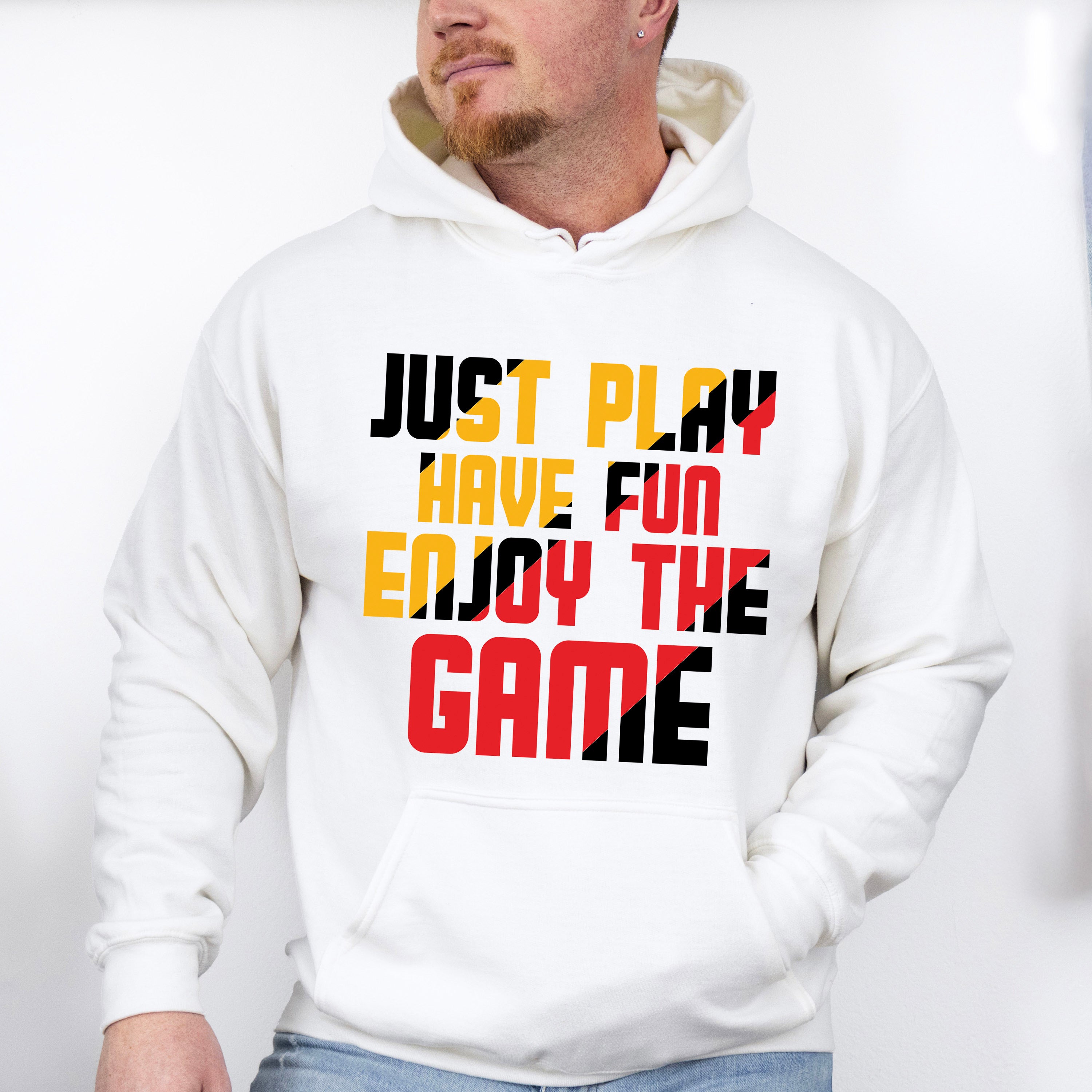 Just Play Have Fun Enjoy The Game - Golf Unisex Crewneck T-Shirt Sweatshirt Hoodie