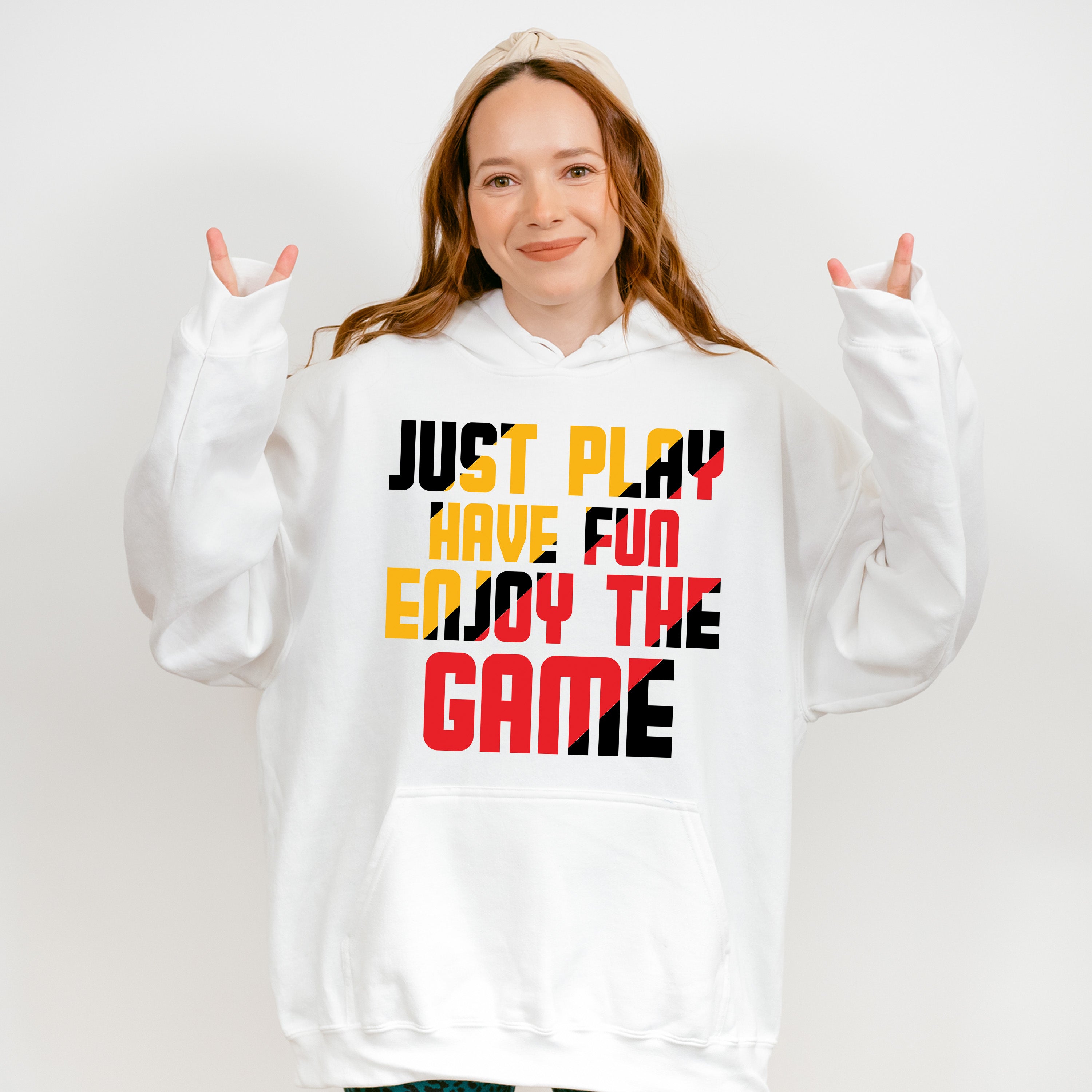 Just Play Have Fun Enjoy The Game - Golf Unisex Crewneck T-Shirt Sweatshirt Hoodie