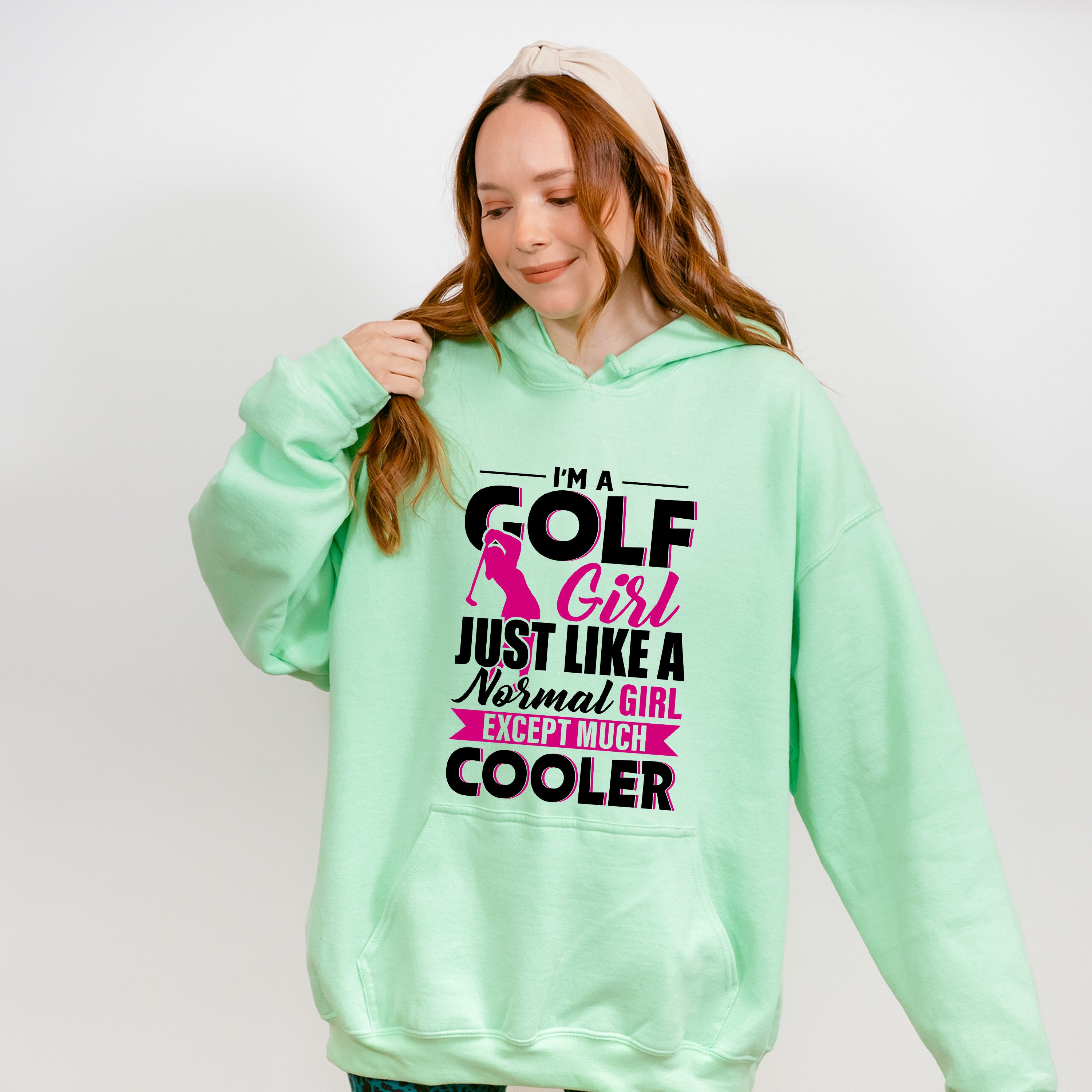 I'm A Golf Girl Just Like A Normal Girl - Golf Unisex Crewneck T-Shirt Sweatshirt Hoodie