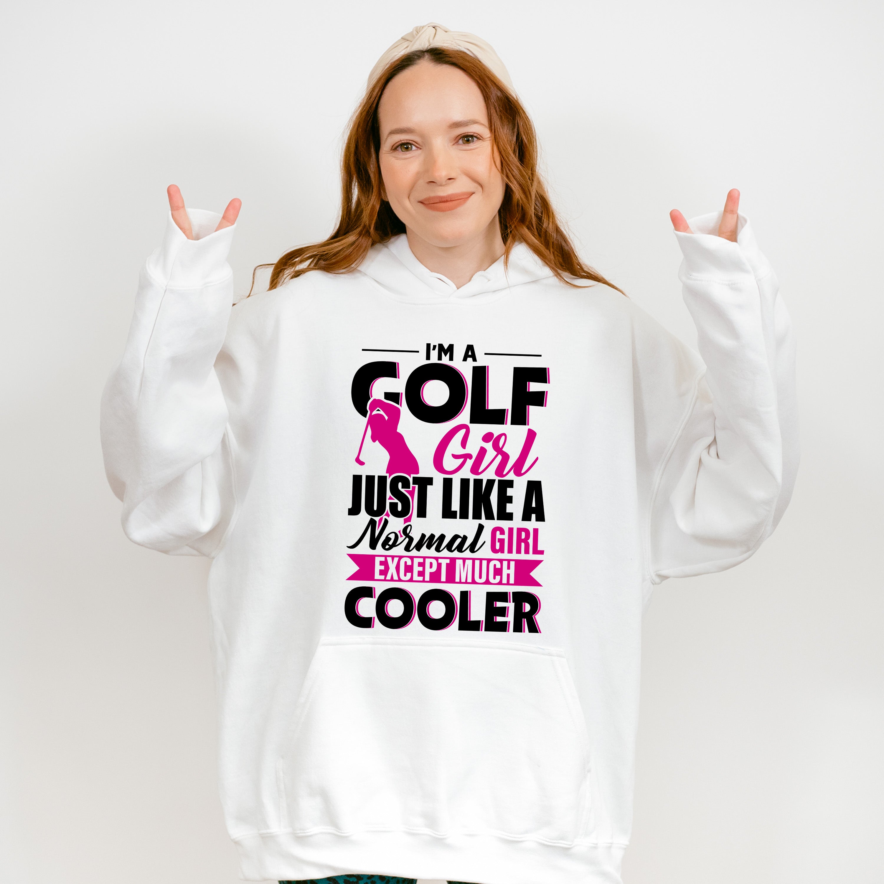 I'm A Golf Girl Just Like A Normal Girl - Golf Unisex Crewneck T-Shirt Sweatshirt Hoodie