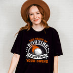 The Value Of Routine - Golf Unisex Crewneck T-Shirt Sweatshirt Hoodie