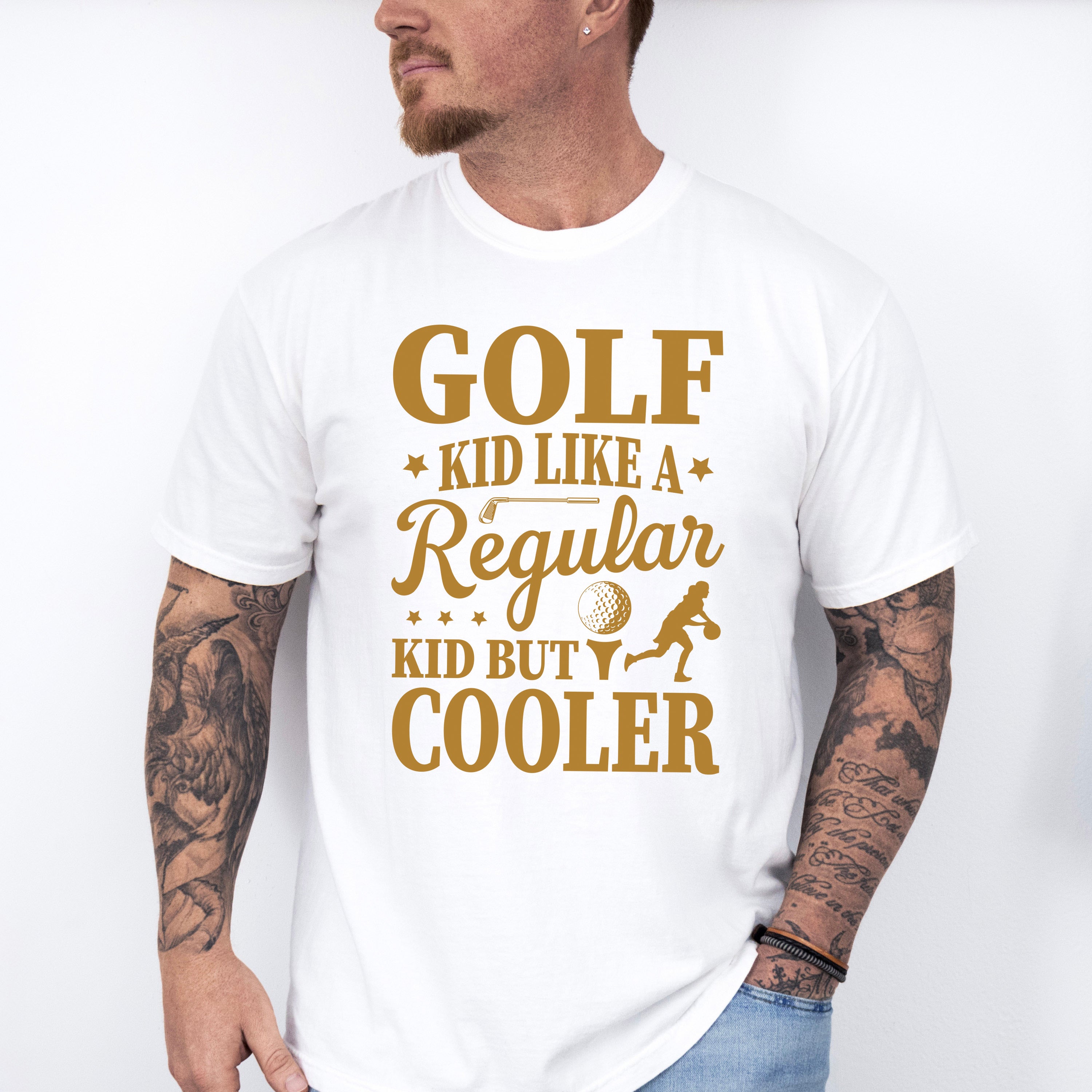 Golf Kid - Golf Unisex Crewneck T-Shirt Sweatshirt Hoodie