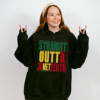 Straight Outta Juneteenth - Juneteenth Unisex Crewneck T-Shirt Sweatshirt Hoodie
