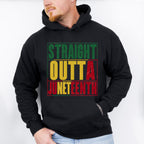 Straight Outta Juneteenth - Juneteenth Unisex Crewneck T-Shirt Sweatshirt Hoodie