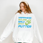 Happiness Is A Long Walk - Golf Unisex Crewneck T-Shirt Sweatshirt Hoodie