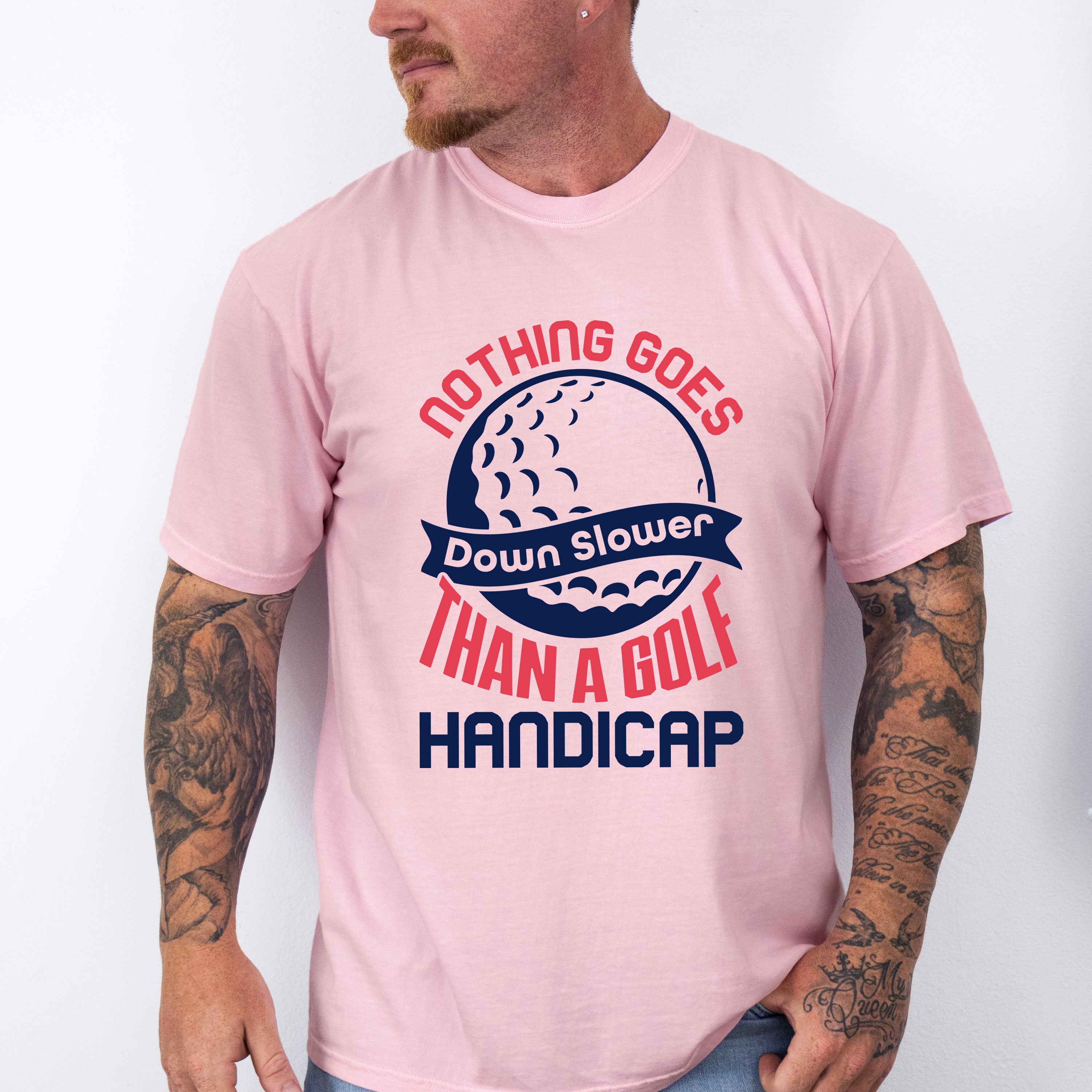 Nothing Goes Down Slower Than A Golf Handicap - Golf Unisex Crewneck T-Shirt Sweatshirt Hoodie