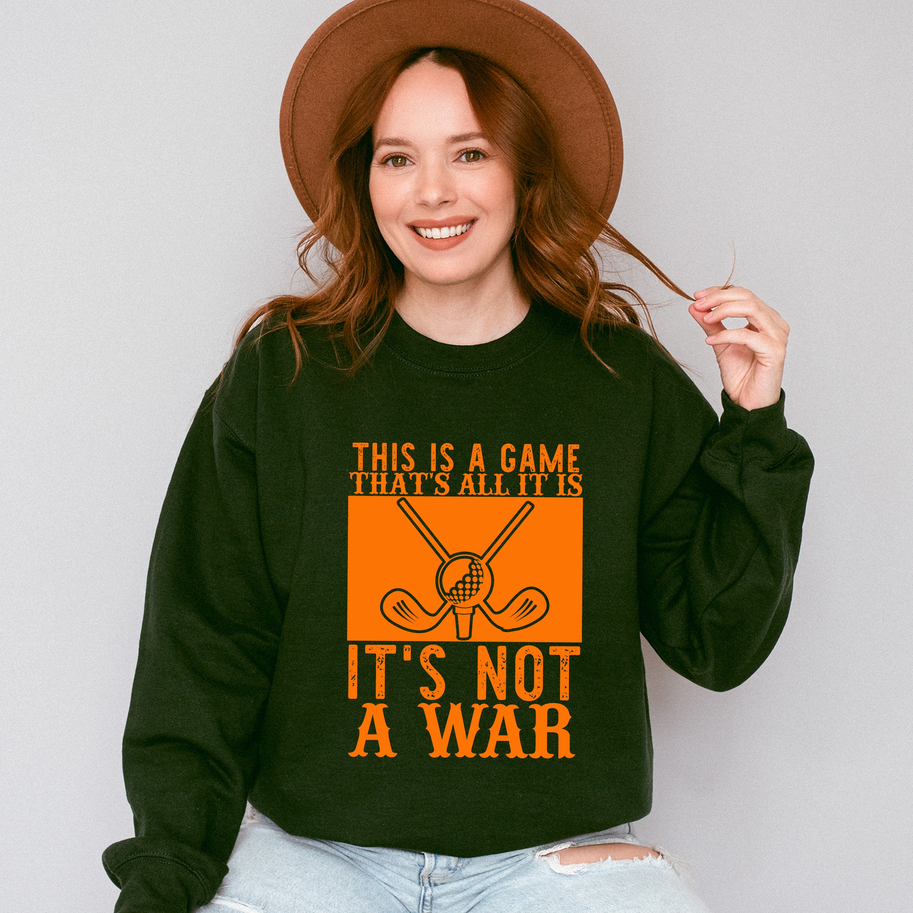 This Is A Game That's All It Is - Golf Unisex Crewneck T-Shirt Sweatshirt Hoodie