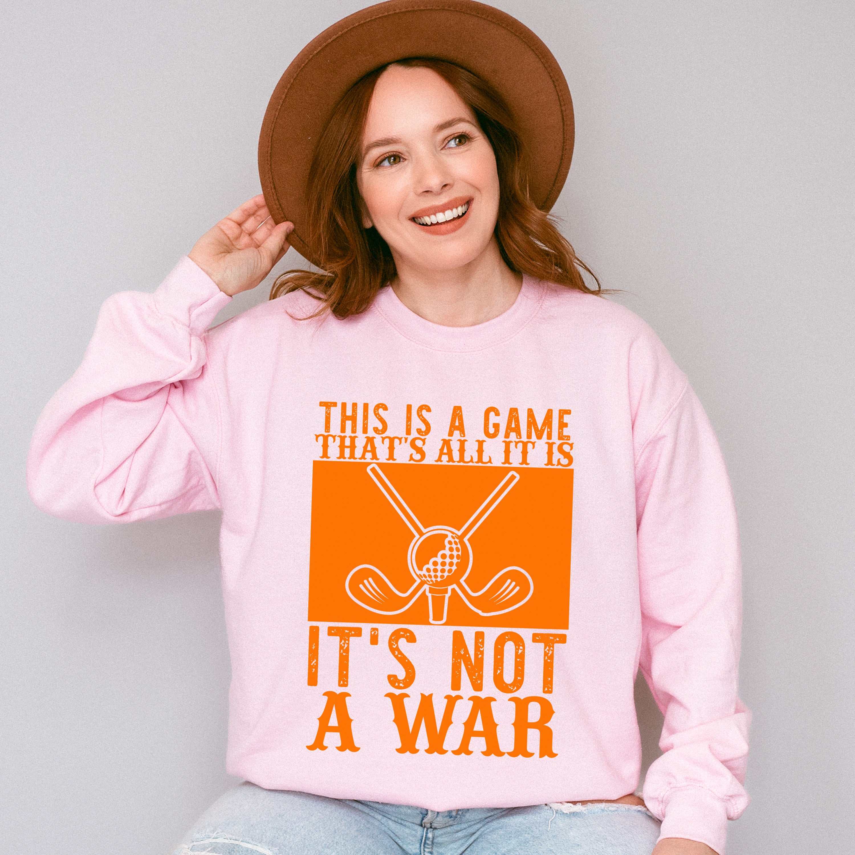This Is A Game That's All It Is - Golf Unisex Crewneck T-Shirt Sweatshirt Hoodie