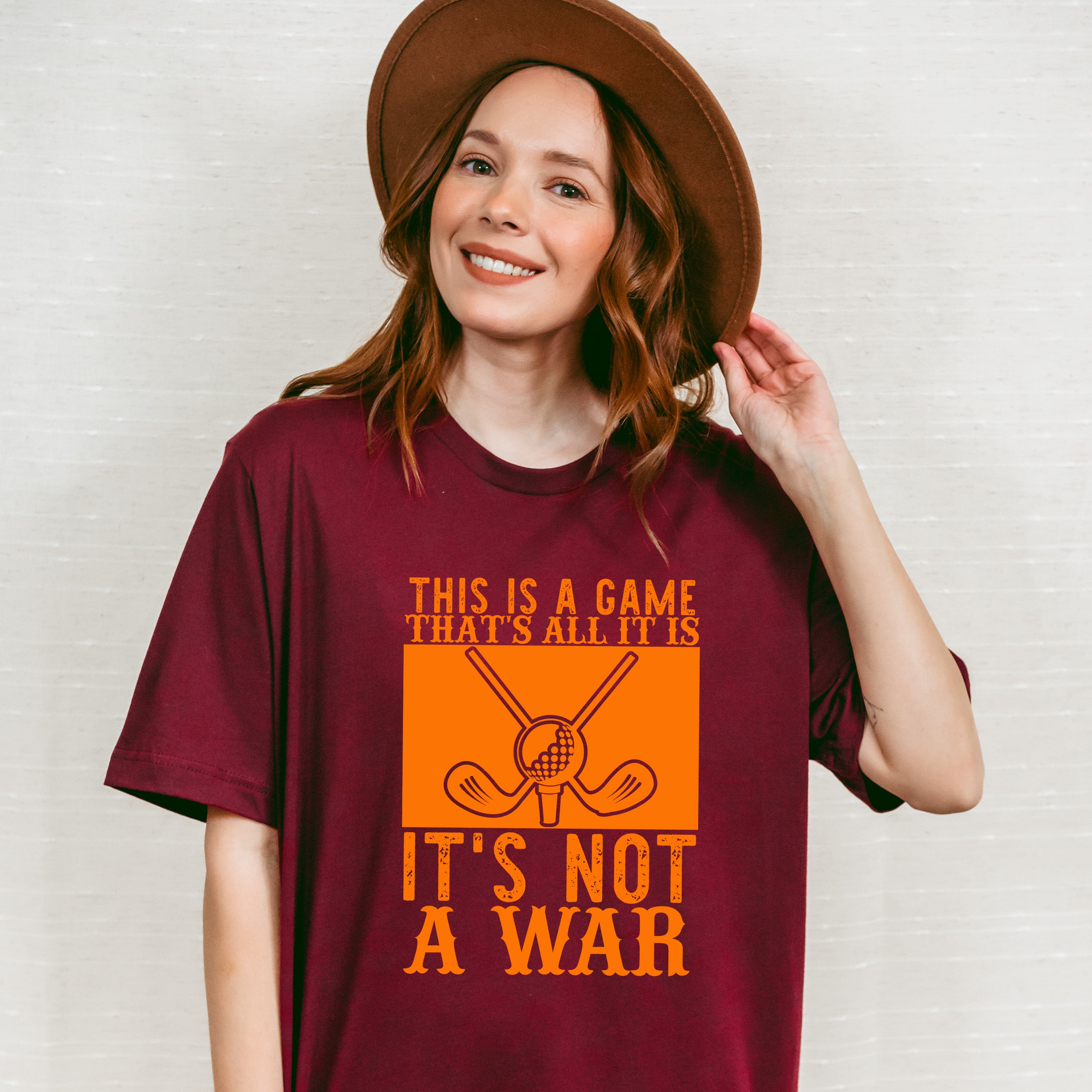 This Is A Game That's All It Is - Golf Unisex Crewneck T-Shirt Sweatshirt Hoodie
