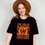 The Value Of Routine - Golf Unisex Crewneck T-Shirt Sweatshirt Hoodie