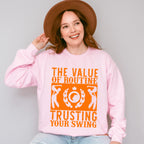 The Value Of Routine - Golf Unisex Crewneck T-Shirt Sweatshirt Hoodie