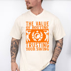 The Value Of Routine - Golf Unisex Crewneck T-Shirt Sweatshirt Hoodie