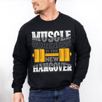 Muscle Soreness Is The New Hangover - GYM Unisex Crewneck T-Shirt Sweatshirt Hoodie
