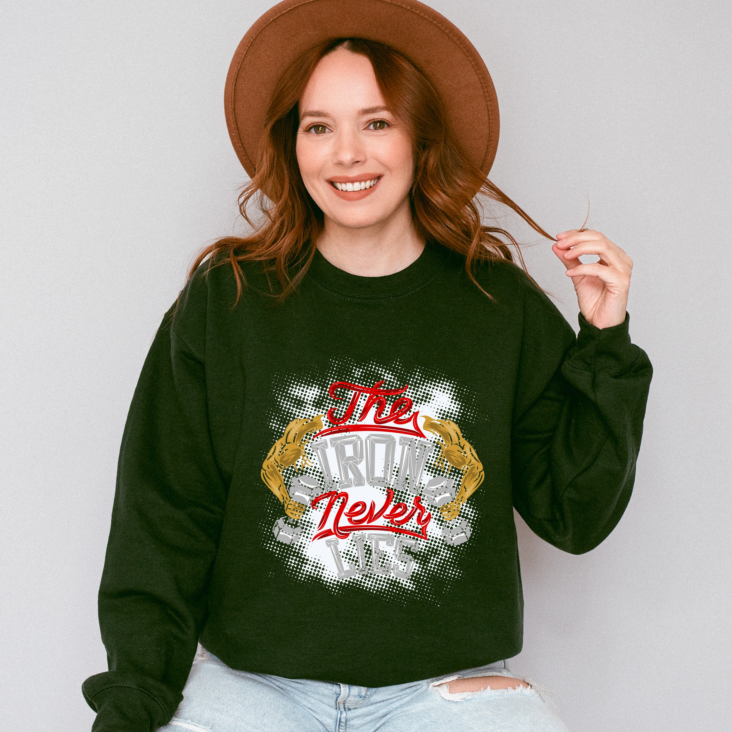 The Iron Never Lies - GYM Unisex Crewneck T-Shirt Sweatshirt Hoodie