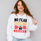 No Fear No Limits No Excuses - GYM Unisex Crewneck T-Shirt Sweatshirt Hoodie