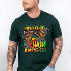 Fists With Chains - Juneteenth Unisex Crewneck T-Shirt Sweatshirt Hoodie