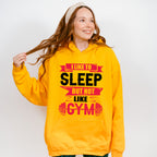 I Like Sleep But Not Like Gym - GYM Unisex Crewneck T-Shirt Sweatshirt Hoodie