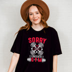 Sorry I Can't I Have To Go To Gym - GYM Unisex Crewneck T-Shirt Sweatshirt Hoodie