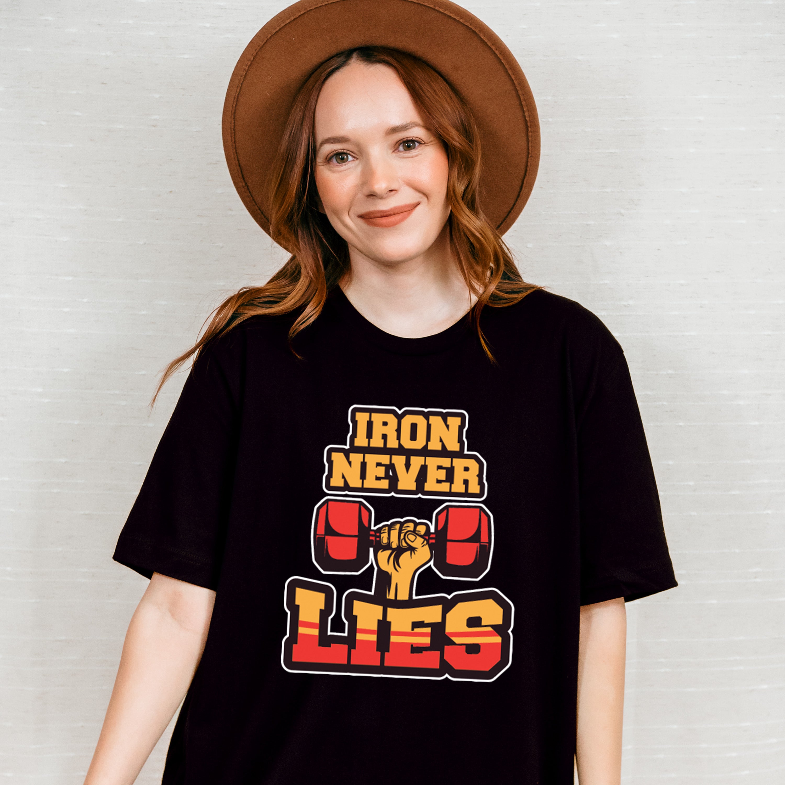 Iron Never Lies - GYM Unisex Crewneck T-Shirt Sweatshirt Hoodie
