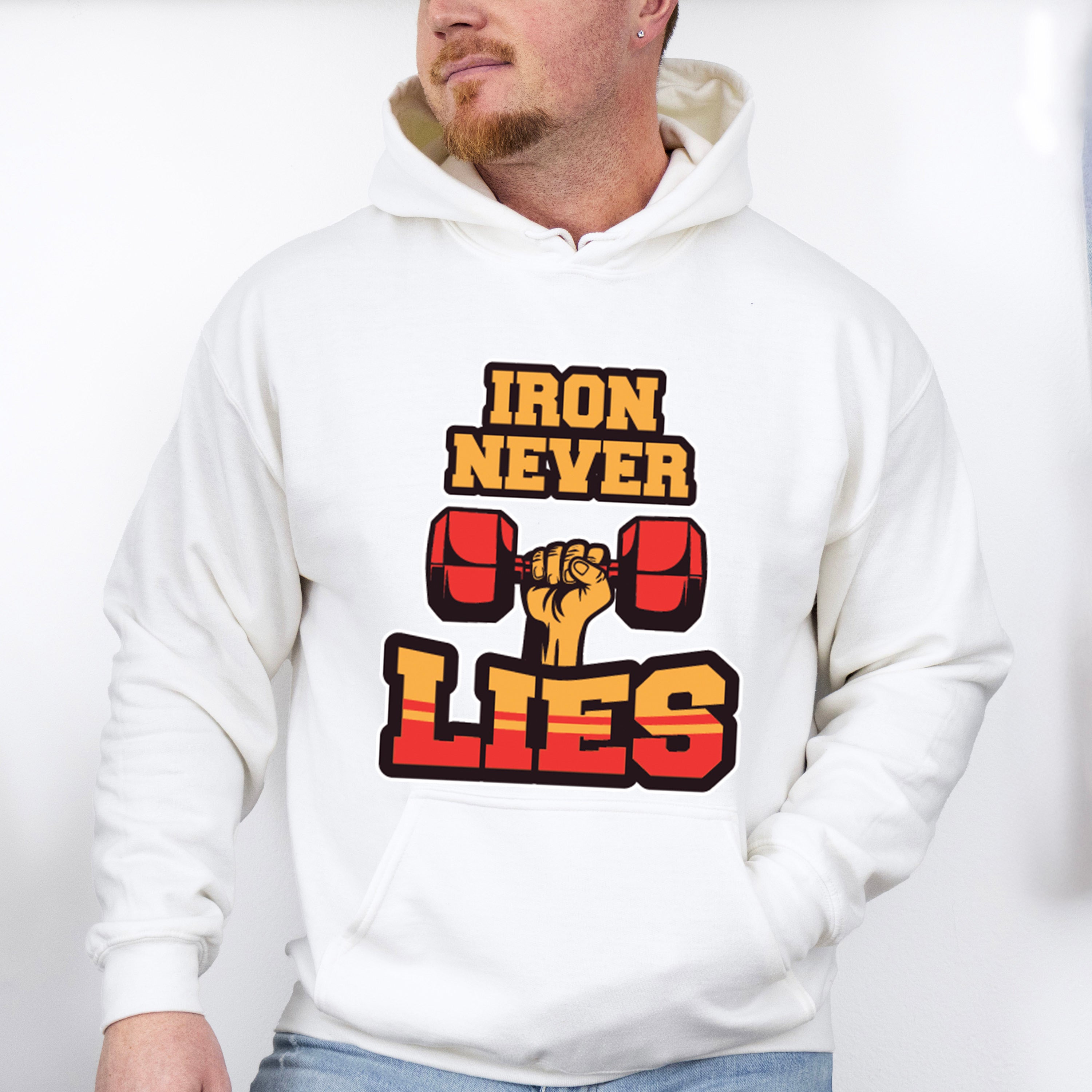 Iron Never Lies - GYM Unisex Crewneck T-Shirt Sweatshirt Hoodie
