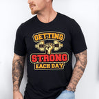 Getting Strong Each Day - GYM Unisex Crewneck T-Shirt Sweatshirt Hoodie