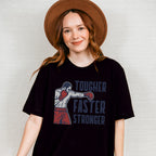Tougher Faster Stronger - GYM Unisex Crewneck T-Shirt Sweatshirt Hoodie