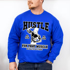 Hustle For That Muscle - GYM Unisex Crewneck T-Shirt Sweatshirt Hoodie