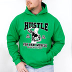 Hustle For That Muscle - GYM Unisex Crewneck T-Shirt Sweatshirt Hoodie