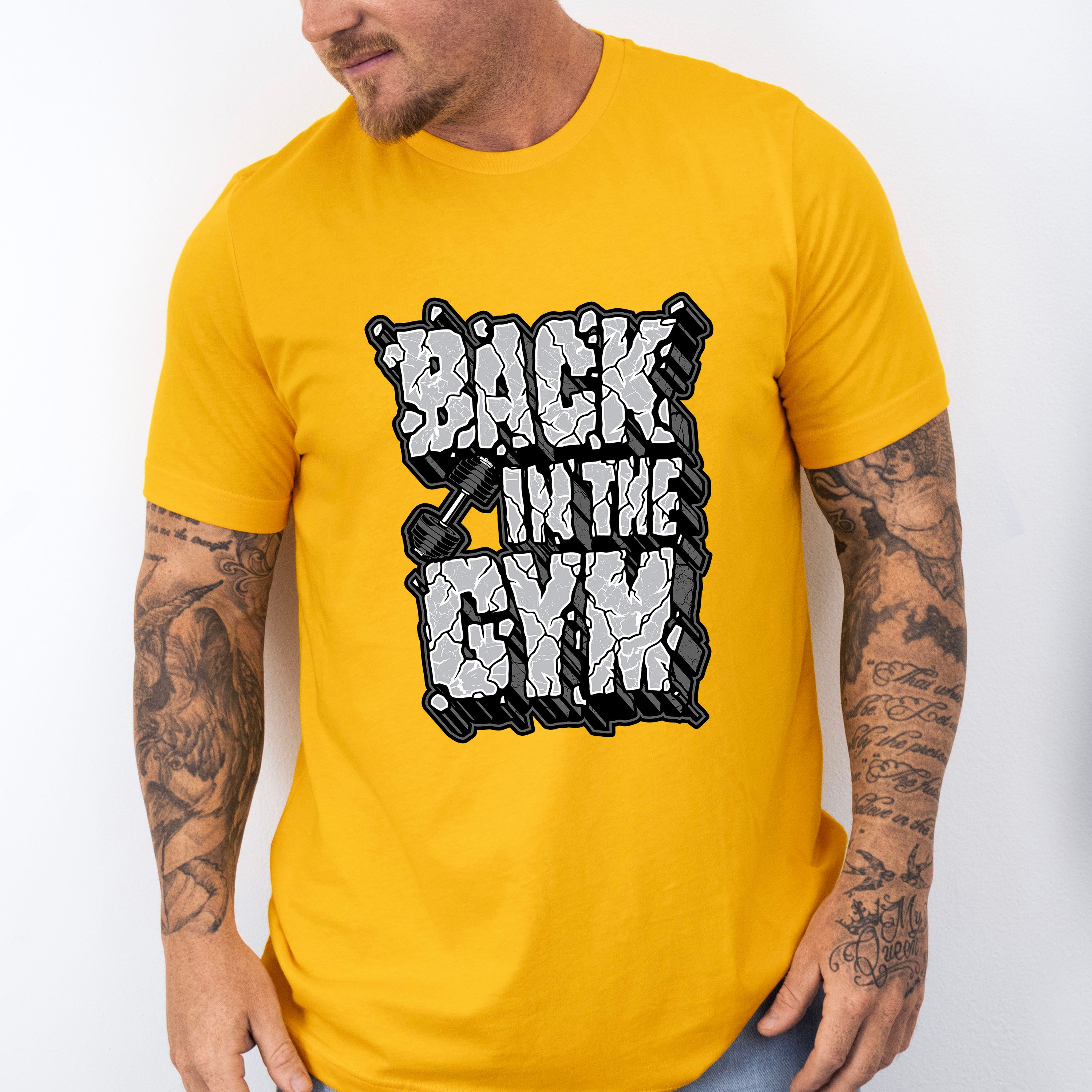 Back In The Gym - GYM Unisex Crewneck T-Shirt Sweatshirt Hoodie