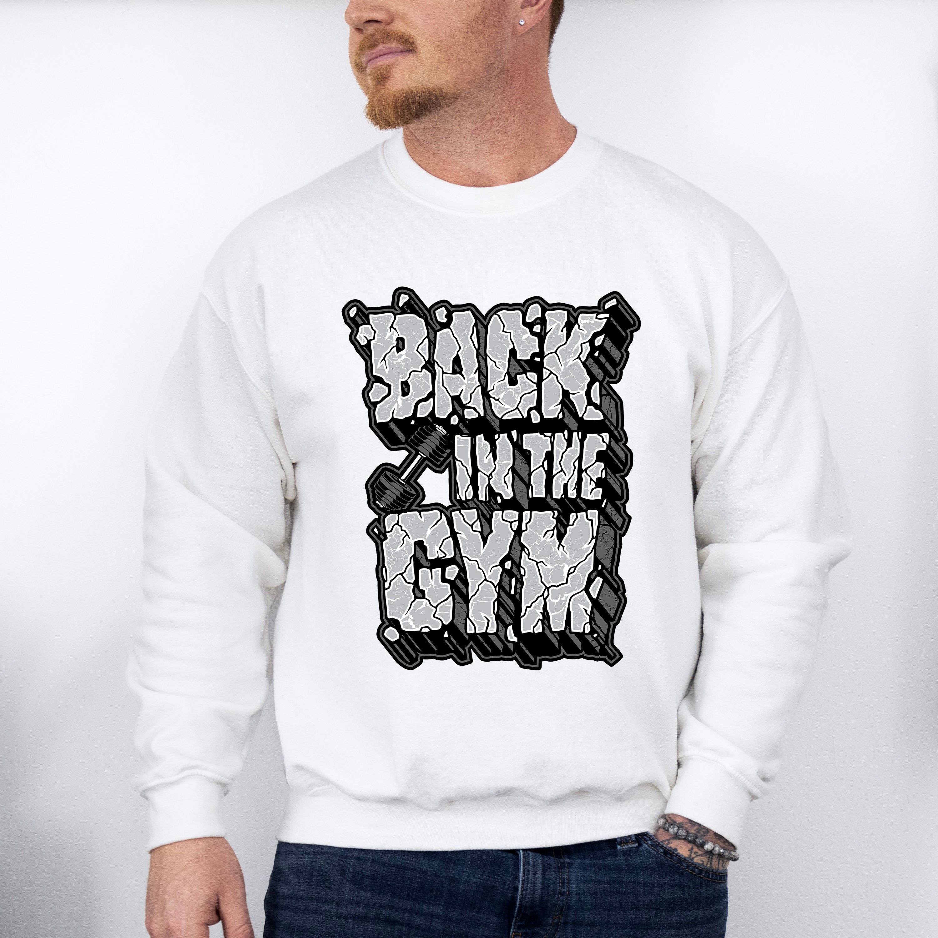Back In The Gym - GYM Unisex Crewneck T-Shirt Sweatshirt Hoodie