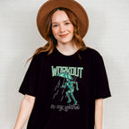 Workout In Any Weather - GYM Unisex Crewneck T-Shirt Sweatshirt Hoodie