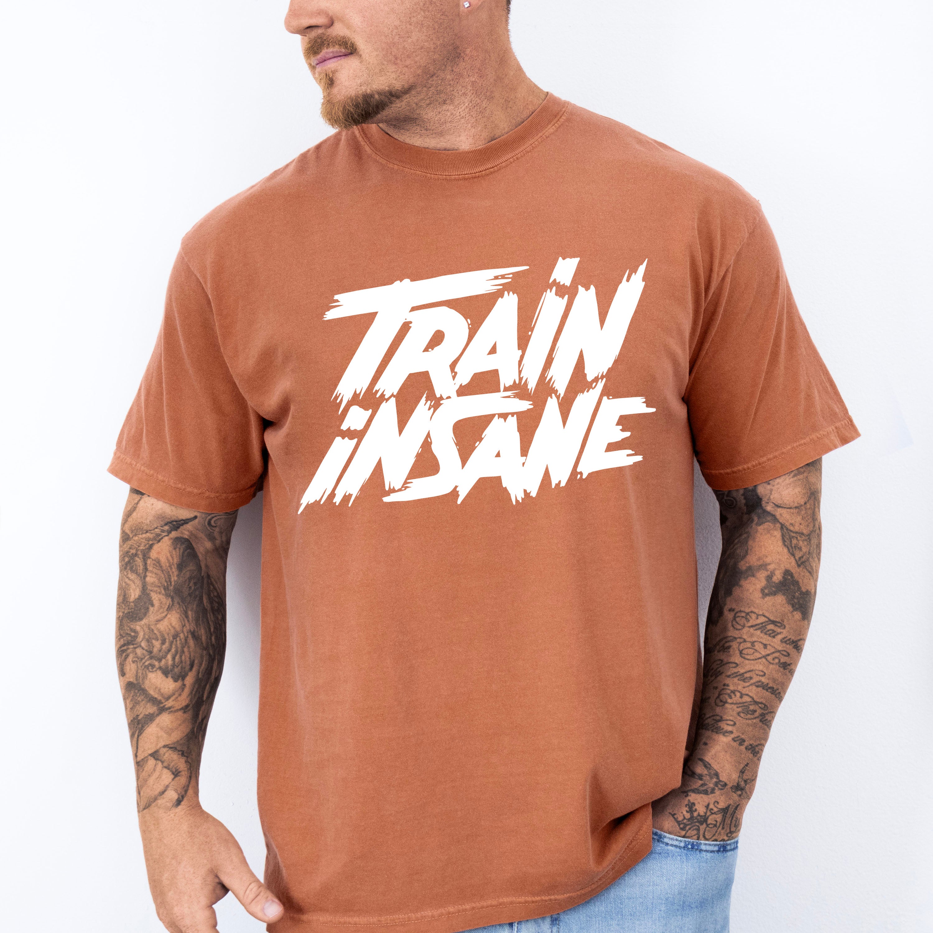 Train Insane - GYM Unisex Crewneck T-Shirt Sweatshirt Hoodie