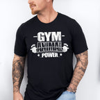 Gym Animal Power - GYM Unisex Crewneck T-Shirt Sweatshirt Hoodie