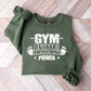 Gym Animal Power - GYM Unisex Crewneck T-Shirt Sweatshirt Hoodie