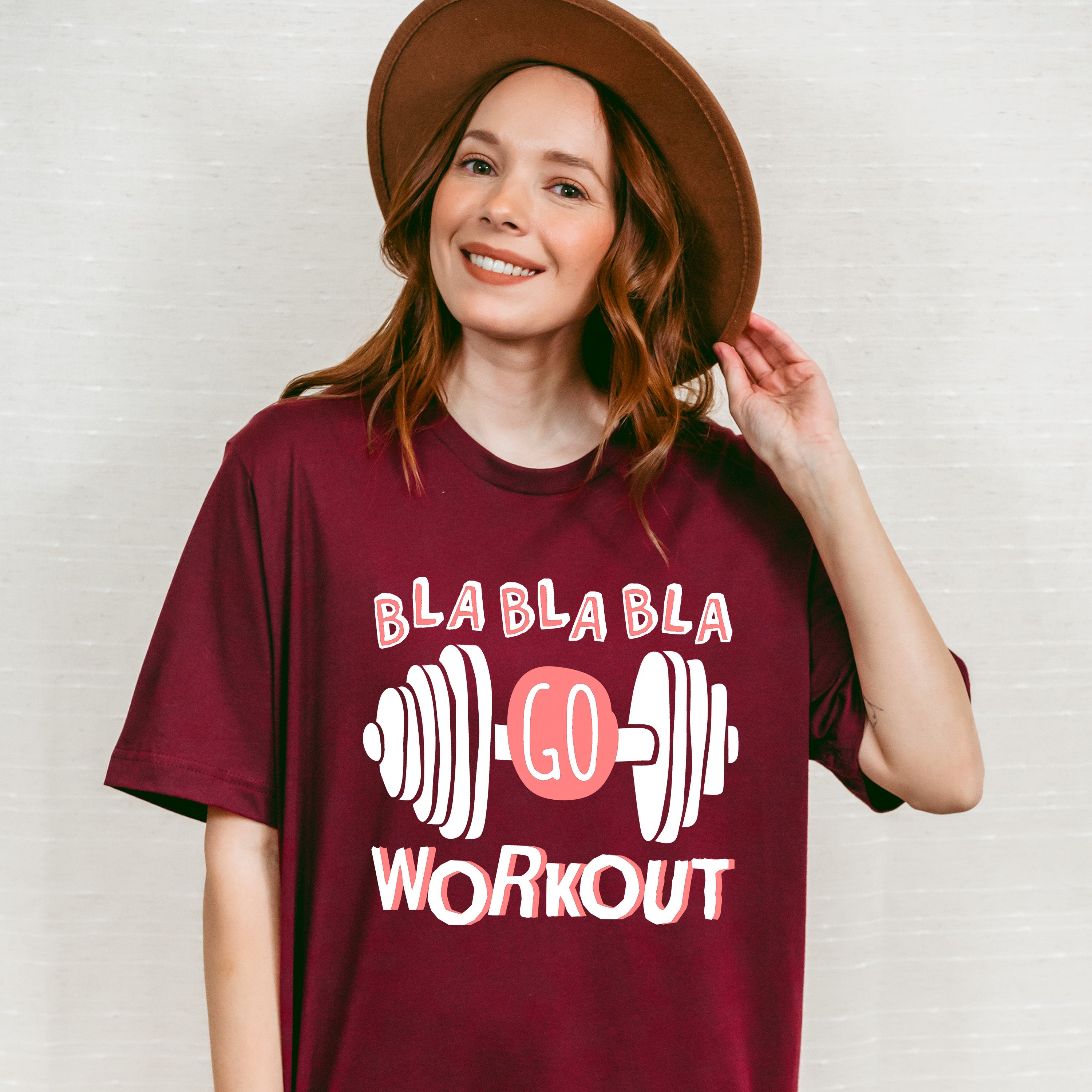 Bla Bla Bla Go Workout - GYM Unisex Crewneck T-Shirt Sweatshirt Hoodie