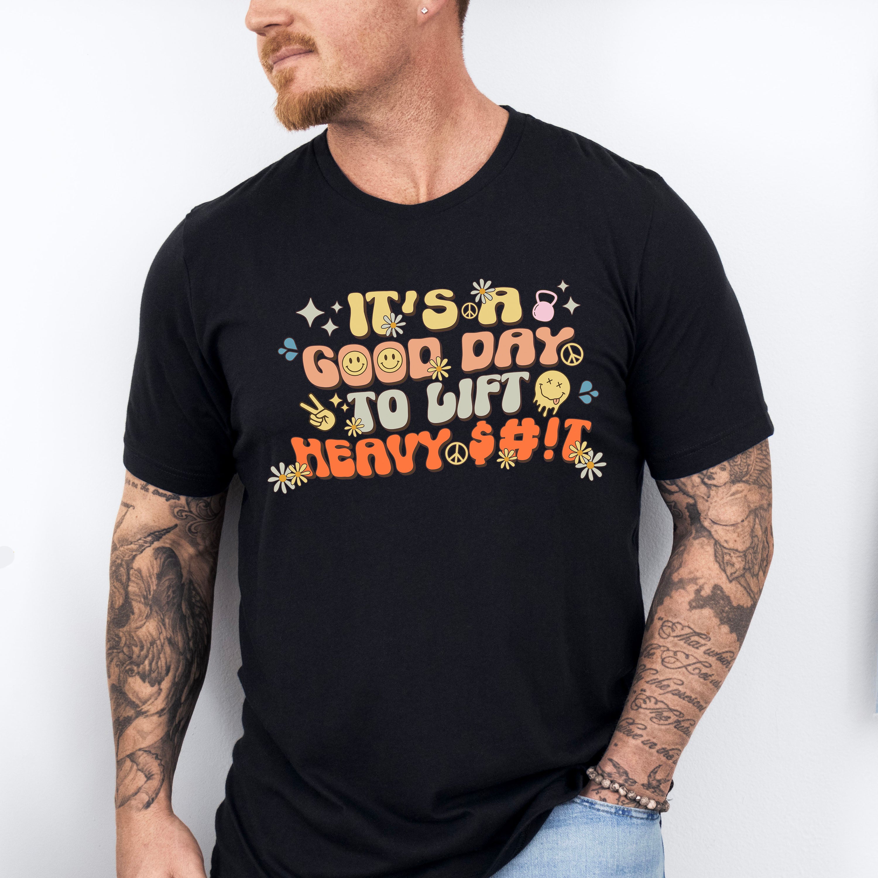 It's A Good Day To Lift Heavy Shit - GYM Unisex Crewneck T-Shirt Sweatshirt Hoodie